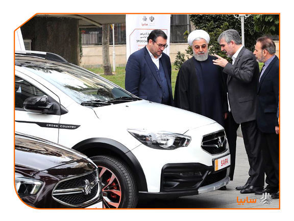 بازدید رئیسجمهور از دو محصول جدید سایپا