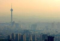هوای تهران در وضعیت نارنجی و آلوده است
