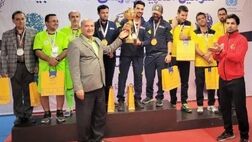 قهرمانی تیم فوتبال روی میز آقایان بیمه دی در المپیاد ورزشی صنعت بیمه
