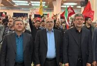 حضور مدیرعامل بیمه ایران در مراسم چهلمین روز شهادت امام شهید
