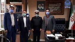 پلیس راهنمایی و رانندگی آذربایجان غربی از بیمه آسیا تقدیر کرد