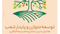 همایش توسعه متوازن و پایدار شعب بیمه کارآفرین در بندر انزلی برگزار شد.