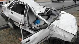 فوت ۲ نفر بر اثر واژگونی خودرو در نطنز
