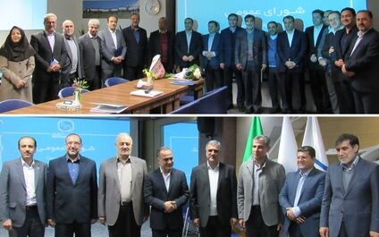 تقدیر از پورکیانی و تاجدار در شورای عمومی