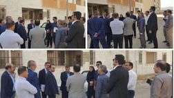 معاون فنی بیمه آرمان از روند بازسازی مسکن مهر در کرمانشاه بازدید کرد