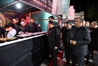 قدردانی معاون توسعه مدیریت و منابع وزارت اقتصاد از موکب بیمه ایران

