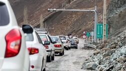 ترافیک در محور کندوان و هراز سنگین است
