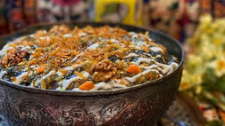 طرز تهیه آش ماش و قمری اصفهان