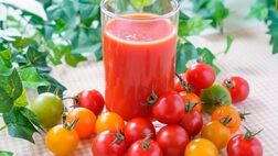 آب گوجه فرنگی در از بین بردن باکتری حصبه موثر است
